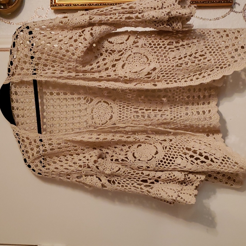 Crochet sweater